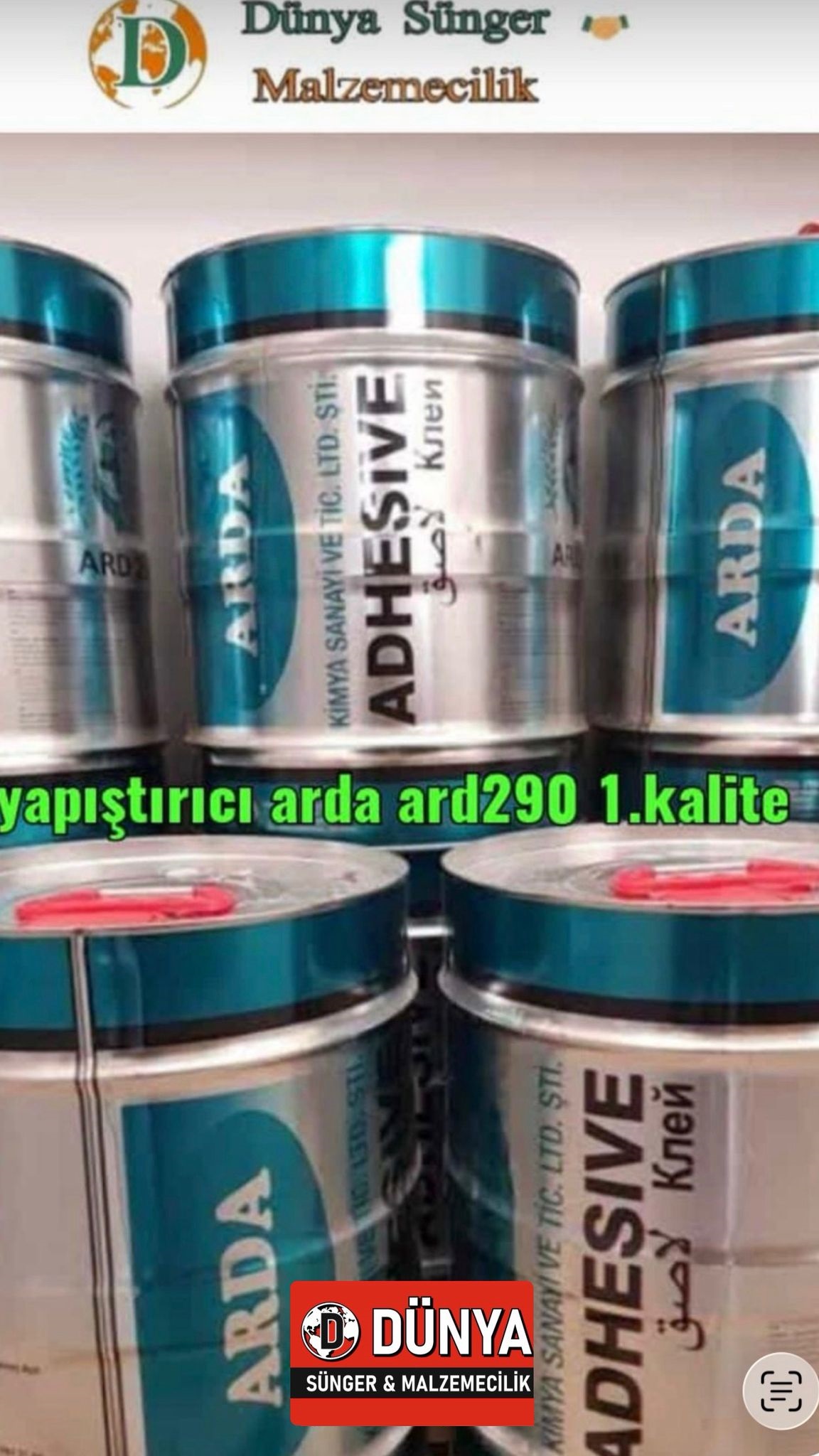 Dünya Sünger Malzemecilik